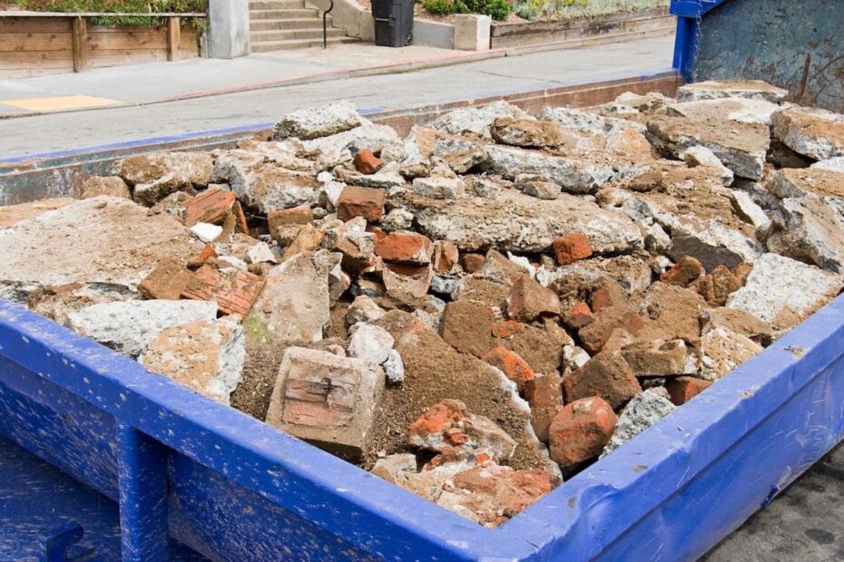 Renting a Concrete Dumpster